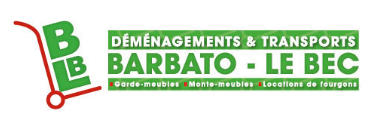 Demenagements Barbato Le Bec Demenagement Concarneau Logo Barbato